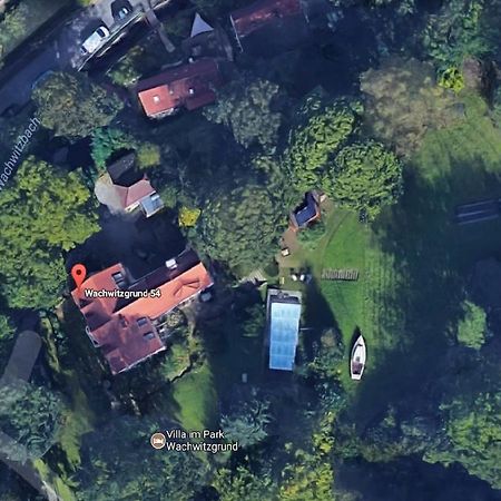 Villa Im Park Wachwitzgrund Dresden Exterior foto